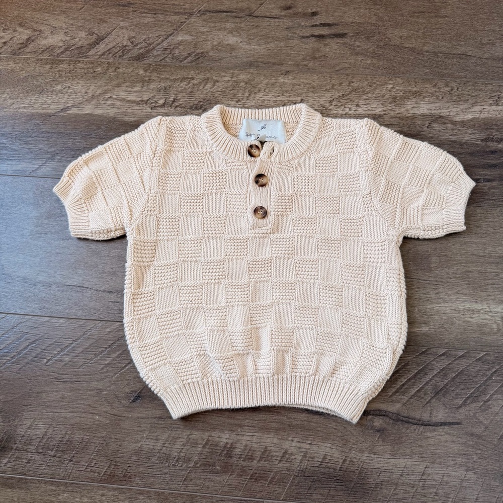 3Y fit Bebe Organic Karl Knit Shirt